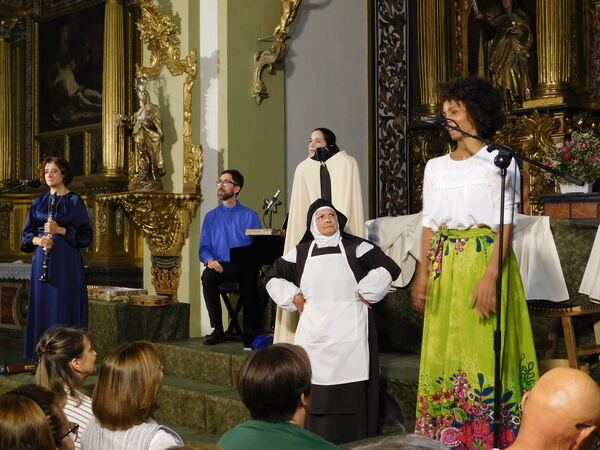 En la iglesia del Convento de las Madres Carmelitas de Peñaranda de Bracamonte