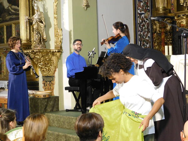 En la iglesia del Convento de las Madres Carmelitas de Peñaranda de Bracamonte