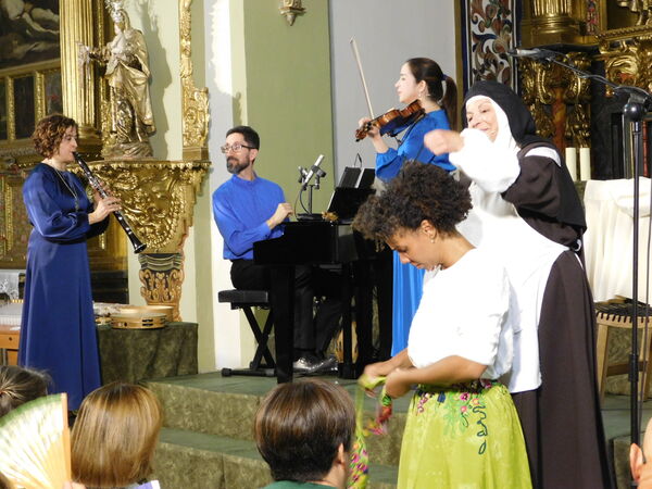 En la iglesia del Convento de las Madres Carmelitas de Peñaranda de Bracamonte