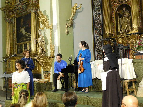 En la iglesia del Convento de las Madres Carmelitas de Peñaranda de Bracamonte