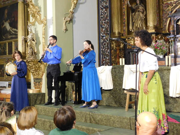 En la iglesia del Convento de las Madres Carmelitas de Peñaranda de Bracamonte