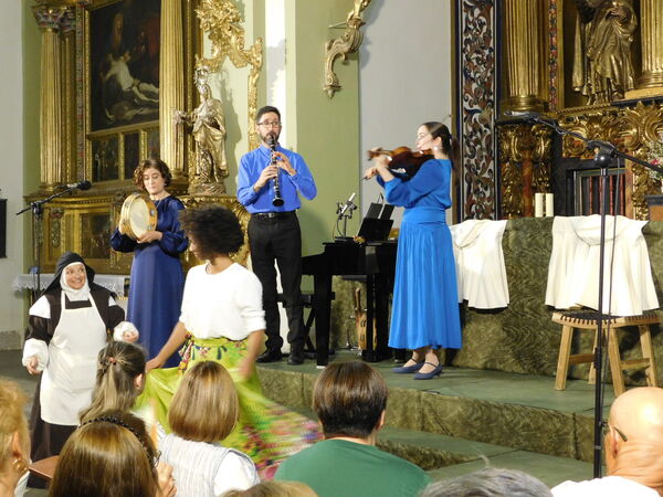 En la iglesia del Convento de las Madres Carmelitas de Peñaranda de Bracamonte