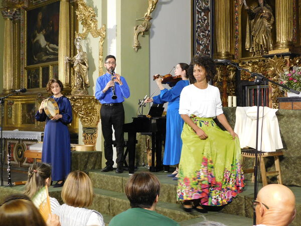 En la iglesia del Convento de las Madres Carmelitas de Peñaranda de Bracamonte