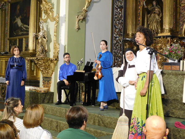 En la iglesia del Convento de las Madres Carmelitas de Peñaranda de Bracamonte