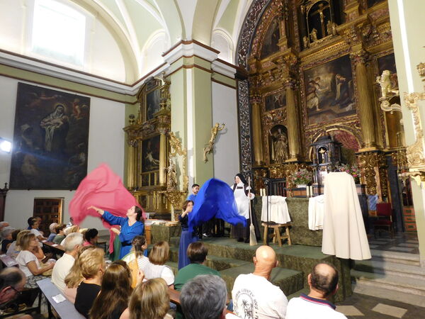 En la iglesia del Convento de las Madres Carmelitas de Peñaranda de Bracamonte