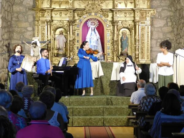 La mística de San Juan de la Cruz llena la iglesia de Cantagallo en sus fiestas patronales